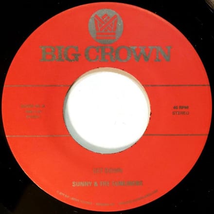 Sunny & The Sunliners - Get Down (7" Single)