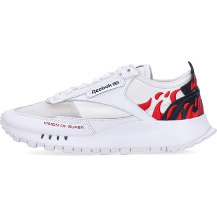 Reebok X Vision Of Super Wit/rood lage herenschoen