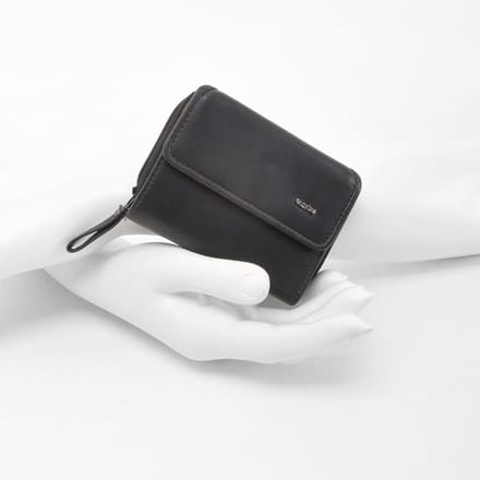 Berba | Soft | Damesportemonnee | 6 pasjes | RFID | Donkerblauw | Leer
