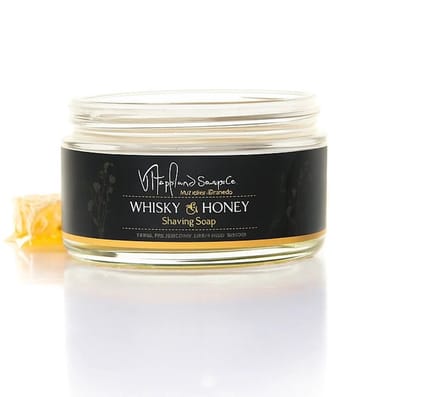 Whisky & Honey – Warm & Zoet - Scheerzeep 175ml (exclusief kwast)
