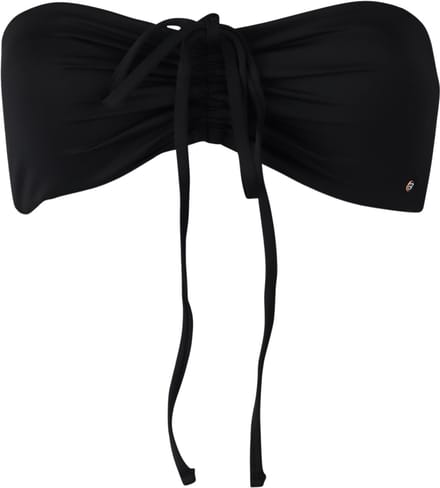 Brunotti - Suus - Bikini Topje Black- Dames - Bandeau Bikini Top - Uitneembare Vulling - Multiway - 44