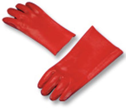 PVC Werkhandschoen 35cm HBV - Maat  XL