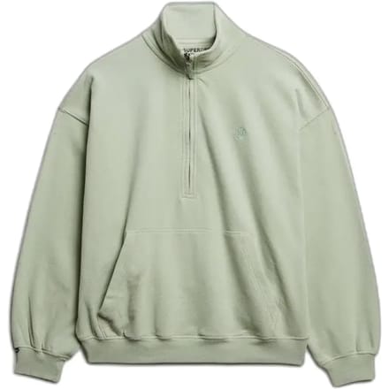 Dames sweatshirt met 1/2 rits Superdry Studios