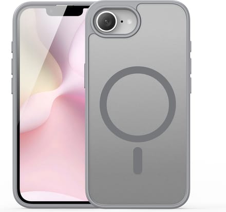 Dux Ducis - Telefoon hoesje geschikt voor de Apple iPhone 16E - Back Cover - Yind Serie - Grijs