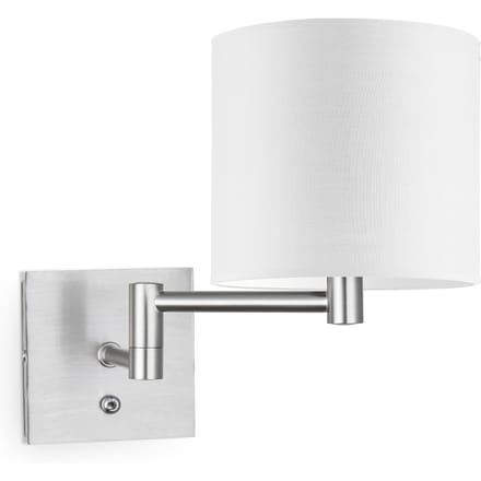 wandlamp swing bling Ø 20 cm - wit
