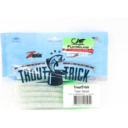 Zman Leurre souple Truite Trick 5 pouces 6 par paquet Tater Salade (5254)