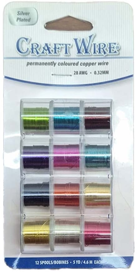 0.32 mm Gekleurd Koperdraad 12 Kleuren