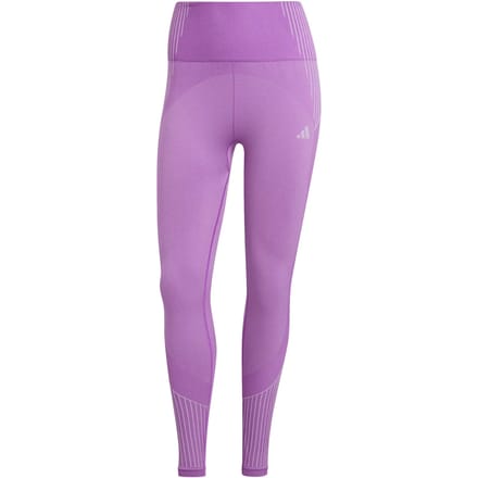 Adidas Seamless Branded 7/8 Leggings Paars S Vrouw