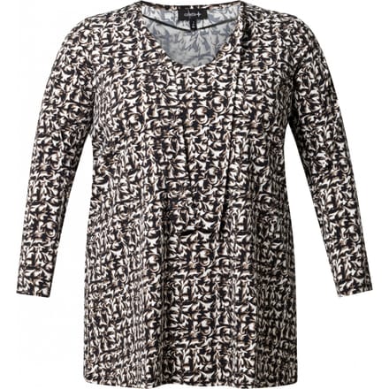 COLLETTA Nova Tops - Black Multi Colour