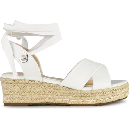 POSH by Poelman SAAR - maat 39 - Dames Sandalen/Espadrilles - Wit