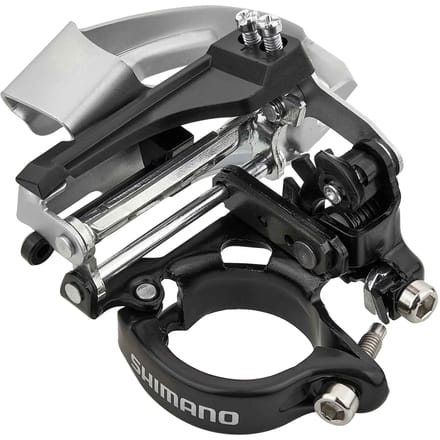 Shimano Voorderailleur Tourney Tx800 8s Triple Ts Dp Zilver