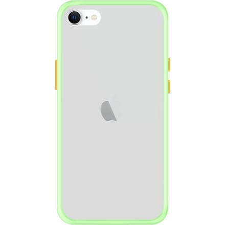iPhone SE (2020) Back Cover - Lichtgroen/Transparant