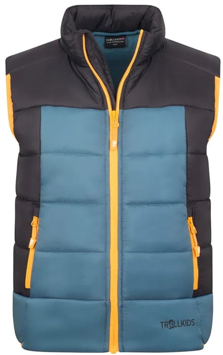 Trollkids Hardanger Vest Blauw 176 cm Kinderen