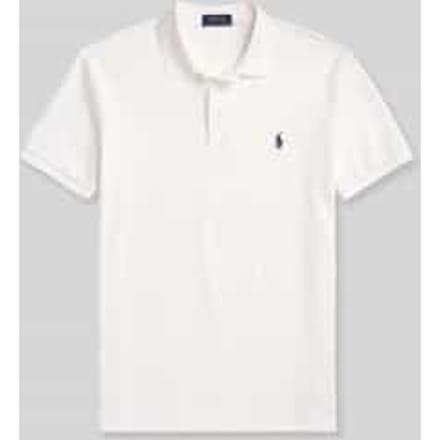 regular fit poloshirt van katoenmix