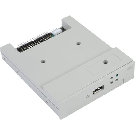 SFR1M44-U 3,5 inch 1,44MB USB SSD Floppy Drive Emulator Plug and Play gray