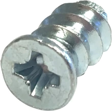 Meubelschroef euro 14mm gegalvaniseerd 20 stuks