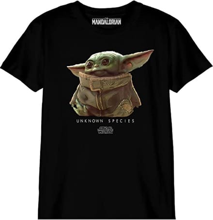 The Mandalorian - Black Men's T-shirt The Child Logo - 8 years