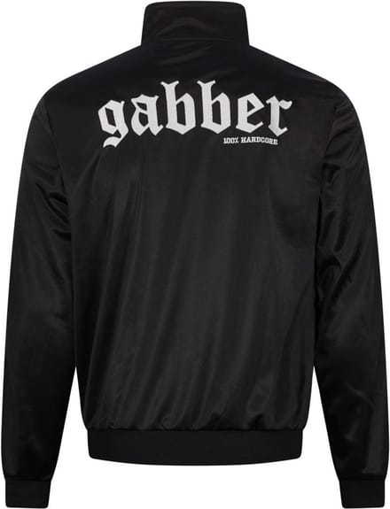 Gabber Trainingsjack Zwart - Maat: L