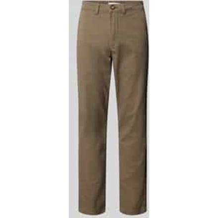 slim fit chino van katoenmix