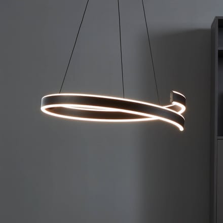 EGLO connect.z Andabaia-Z Smart Hanglamp - Ø 60 cm - Zwart/Wit - Instelbaar wit licht - Dimbaar - Zigbee