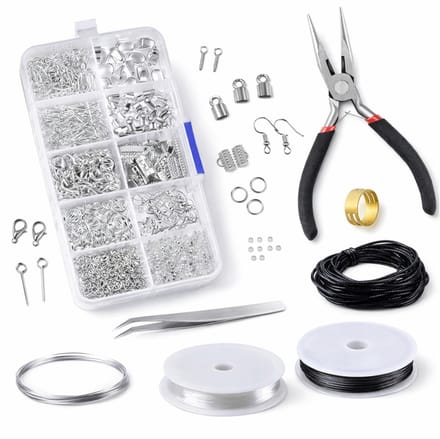 FLOKOO Sieraden Maken Starter Set - Zilver