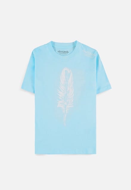 Horizon Forbidden West - Feather Dames T-shirt - L - Blauw