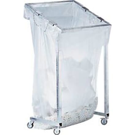Afvalsorteersysteem groot volume MEGA, met wielen, inhoud 1000 liter