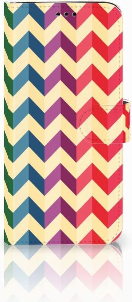 Samsung Galaxy S9 Plus Telefoon Hoesje Zigzag Multi Color