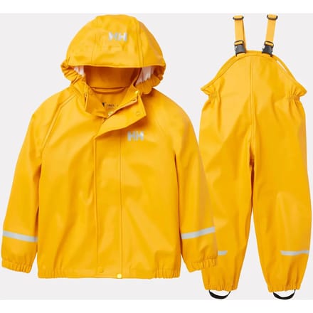 Helly Hansen Bergen 2.0 PU, regenpak, junior, geel