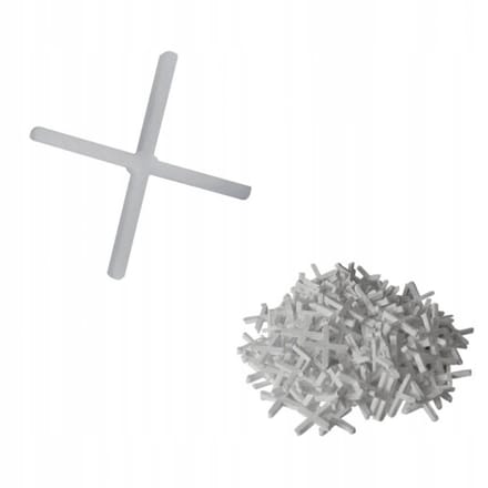 Dedra - Tegelkruisjes - 2,5 mm - 150 stuks - Wit - Kunststof