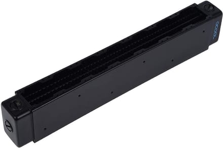 Waterkoeler Radiator - Koperen Koeler - PC Koeling - Volledig Koper - 326 mm Lengte - Zwart