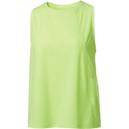 Helly Hansen Rask Mouwloos T-shirt Groen,Geel S Vrouw