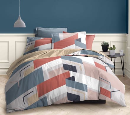 Dekbedovertrek 100% Katoen Premium - 240 x 220cm (Lits-jumeaux) - Pepite