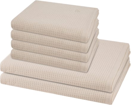 Ross Sonstiges 4 X handdoek 2 X douchehanddoek - in set 6 pack Pique