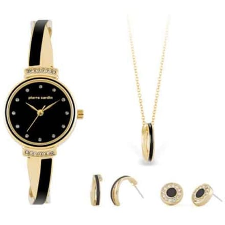 Pierre Cardin Gift Set Watch & Necklace & Earrings PCX6855L297