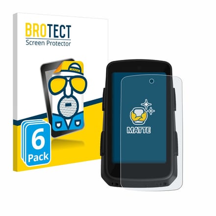 BROTECT - Screenprotector voor Hammerhead Karoo 3 - Folie Beschermfolie matte 6 Stuks