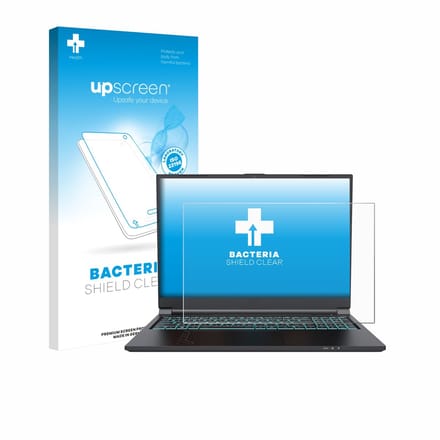 upscreen - Screenprotector voor Gigabyte G6 2023 - Folie Beschermfolie transparant antibacterieel