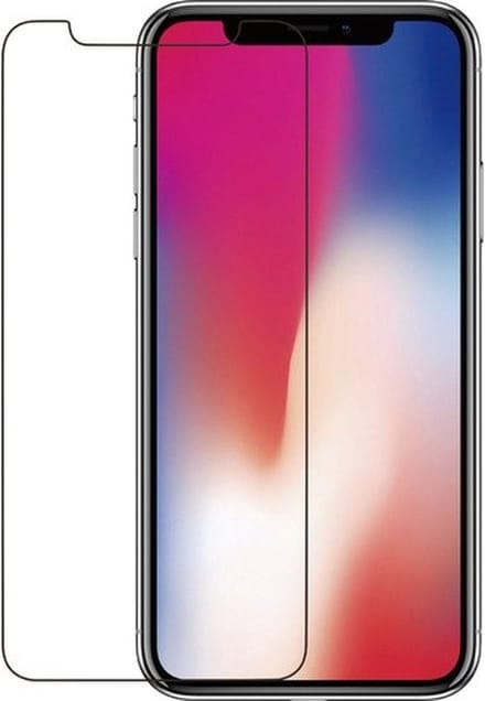 LuxeBass Screenprotector geschikt voor  iPhone X - glas scherm - bescherming