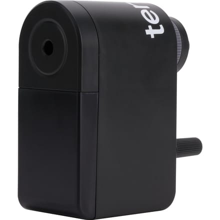 tenwin Handmatige puntenslijper Handslinger puntenslijper Verstelbare scherpte voor 6,5-8 mm potlood zwart