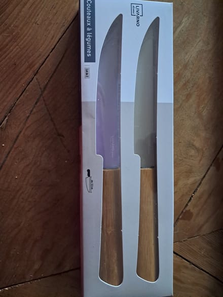 Livarno home Groentemessenset - 2-delig - 12.5 cm lemmet lengte