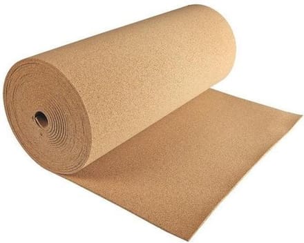 Kurk24 Isolatie kurk op rol - 2mm dik - 100cm breed - 10m lang