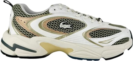 Lacoste Storl sneaker beige en goud