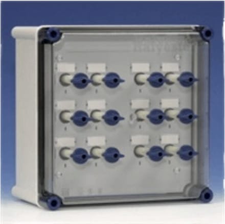 Eaton schakelaarkast met deksel 2-polig 25A 270x270mm IP56 (1861829)