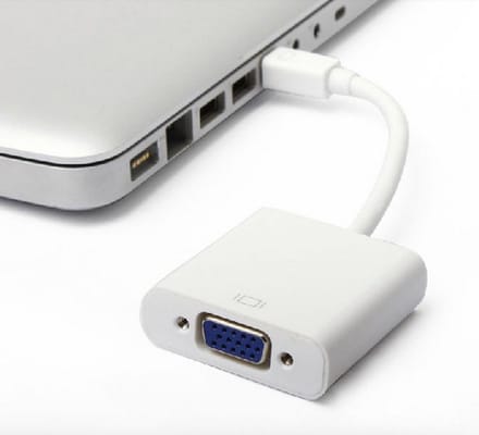 Mini Display Poort naar VGA adaper HaverCo / Wit