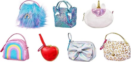 Mini tas met karabijnhaak & verrassing - seizoen 2 - Nylon