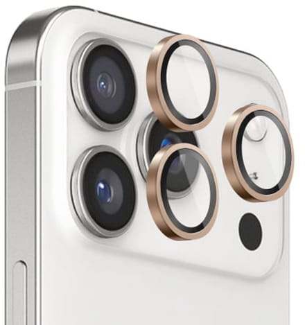 Zanaé - Camera beschermer - Goud - iPhone 17 Pro / 17 Pro Max