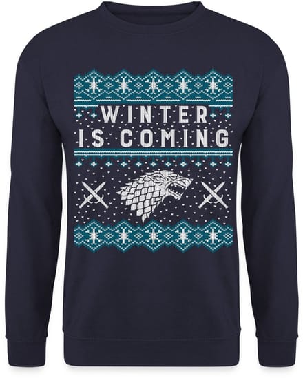Game Of Thrones Winter Is Coming Sweater Heren