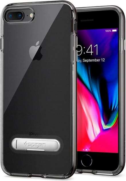 Spigen Crystal Hybrid Apple iPhone 7 Plus / 8 Plus Grijs