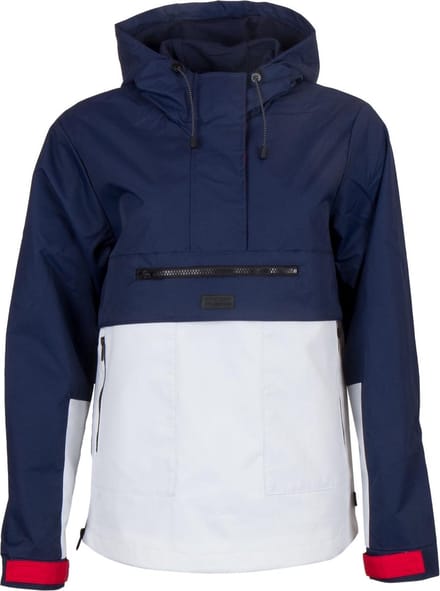 Superdry Jas - Maat S  - Vrouwen - Navy/Wit/Rood