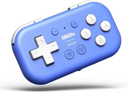 8BitDo Micro - 12 hours playtime - Pocket sized - Wireless Controller - Nintendo Switch